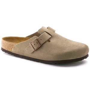 Boston Suede Leather Taupe Size: EU 46 / US 13-13.5 Width: Regular